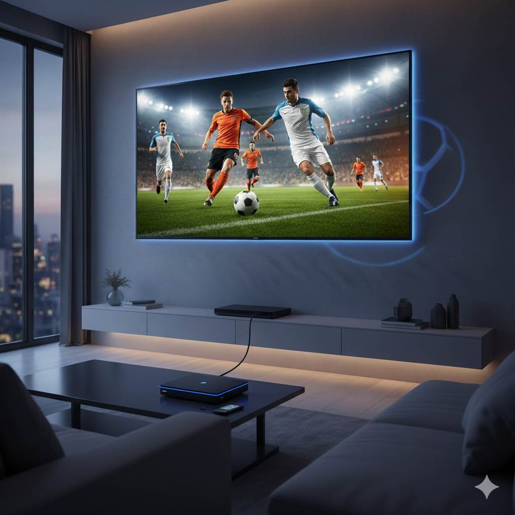 Meilleur IPTV sport 4K 0 latence streaming match football